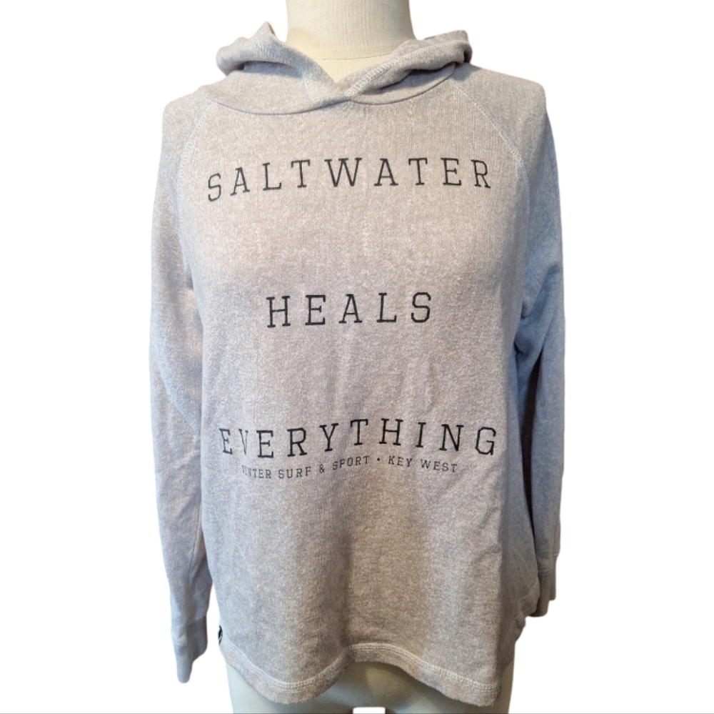 Venter surf & sport key west gray hoodie size medium EUC